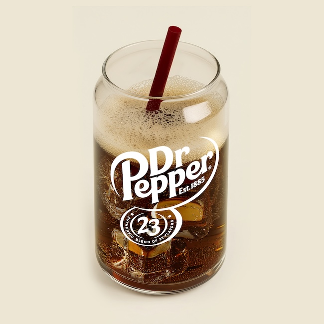 Can Tumbler with Straw